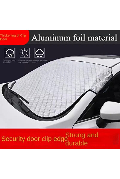 Choice غطاء عاكس لمرآة الزجاج الأمامي للسيارة، يحمي من الثلج والجليد في فصل ا...