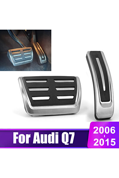 Choice غطاء دواسات الوقود والفرامل لسيارة أودي Q7 4L موديلات 2006-2015...