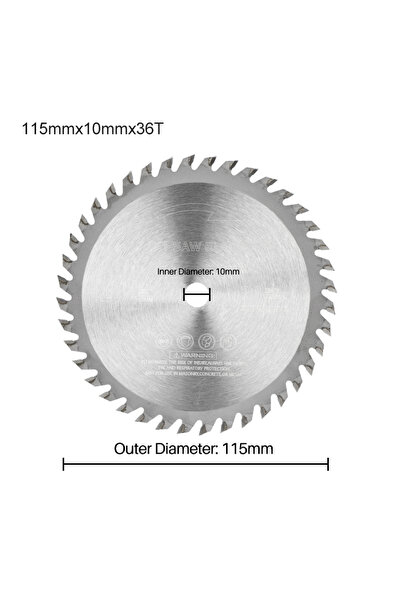 Choice1 قطعة واحدة 115x10x36T XCAN، قطعة واحدة 4.5 بوصة 115 مم شفرة منشار دائ...