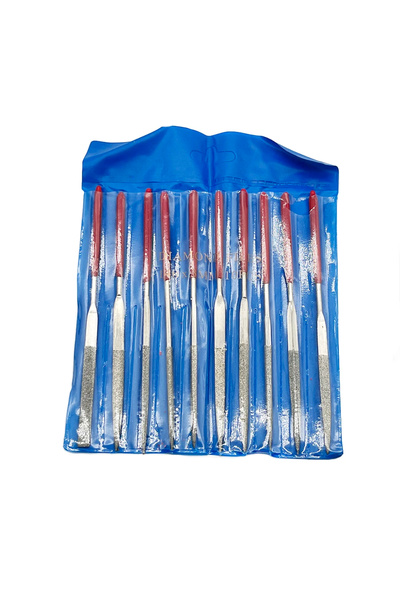 Choice 10PCS-SET 10Pcs Diamond Needle File Set 3x140mm Mini Needle File Kit F...