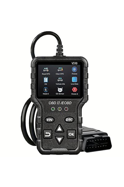 Choice جهاز فحص جهد السيارة الأسود، قارئ رموز أعطال المحرك، ماسح ضوئي OBD2 V3...