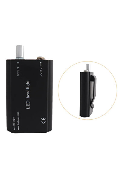 Choice1 Battery BK Belt Clip 4 Colors Battery of Headlight Headlamp no Bulb f...