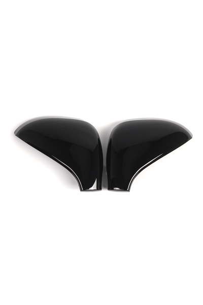 Choice أغطية مرايا جانبية سوداء لامعة، غطاء بديل لمرآة الرؤية الخلفية لسيارة ...