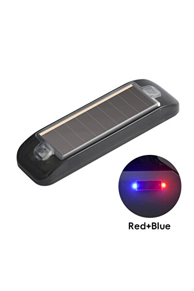 Choice3 ضوء تحذير LED صغير للسيارة باللونين الأحمر والأزرق، يعمل بالطاقة الشم...