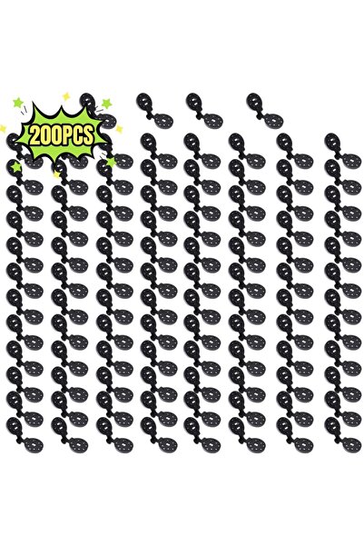 Choice 200Pcs 50-200PCs Black Shade Cloth Clips Outdoor Awning Durable Net Cl...