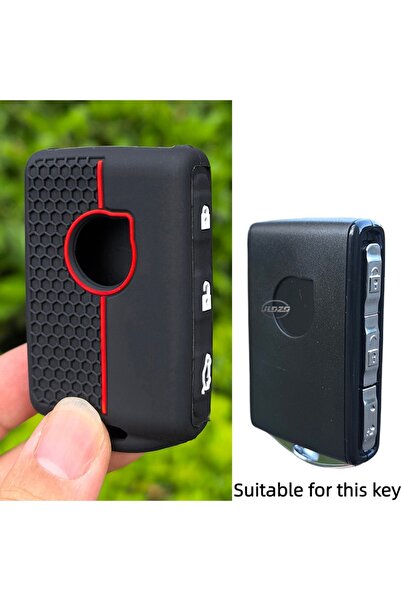 Choice black Silicone Car Key Cover Case Shell Holder Bag For Volvo S60 S90 X...