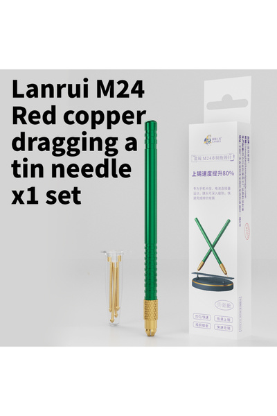 Choice1 1 Set Lanrui M24 Red per Soldering Wick Needle Desoldering Braid Tool...