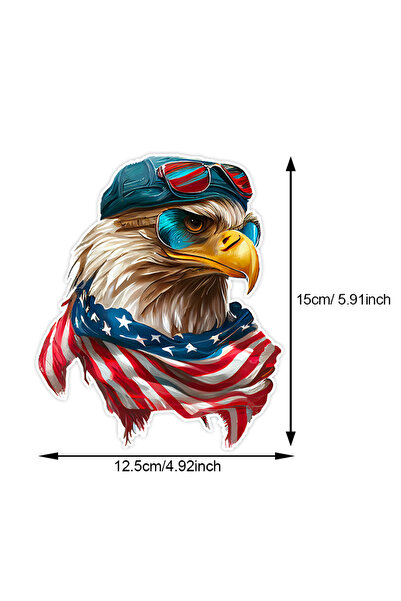 Choice 12.5x15cm TM56-PVC TM56# Car Sticker USA Eagle Sticker Car Bumper Wind...