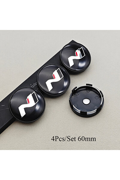 choice2 أغطية N مقاس 60 مم (4 قطع) 4 قطع مقاس 56 مم 60 مم شعار N NLine شعار ا...