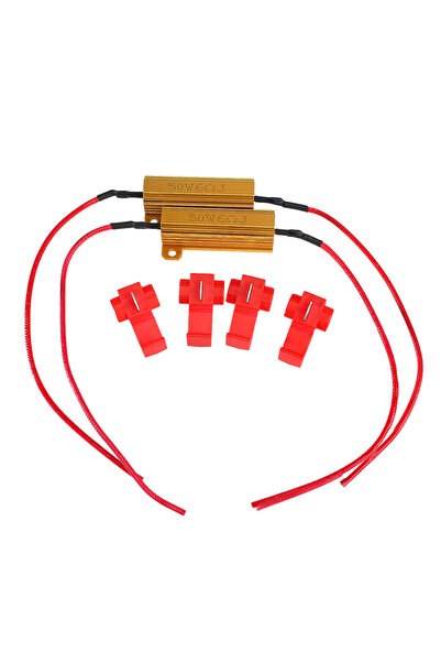 Choice1 مقاومتان 50 واط 6 أوم، مقاومة حمل 50 واط 6 أوم، وحدة فك تشفير مضادة ل...