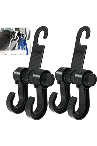 Choice1 2 PCS 2Pcs Universal Car Seat Back Storage Hook Sundries Hanger Bag H...