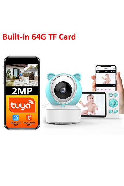Choice1 جهاز مراقبة الأطفال الذكي Tuya مزود بقابس أسترالي وشاشة IPS عالية الد...