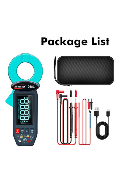 Choice 268C Winapex AC 100A Leakage Current Detect Clamp Meter 0.01mA Resolut...