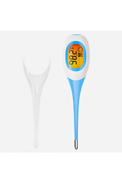 Choice ترمومتر طبي إلكتروني أبيض ذكي وسريع القياس للاستخدام المنزلي، مناسب لل...