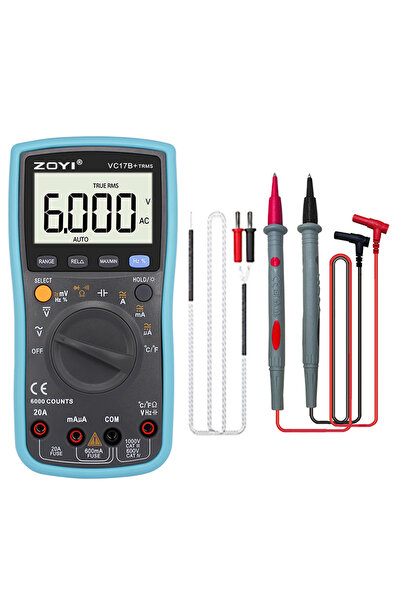 Choice ZT-17 ZOYI Digital Multimeter ZT-17B+ True RMS High Precision, All-Ran...