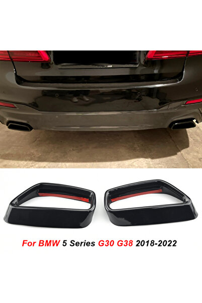 Choice For BMW 5 Series G30 G31 2018-2021 Stainless Steel Black Car Exhaust P...