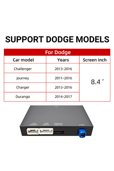 Choice واجهة CarPlay الخاصة بسيارات دودج تشالنجر، وجيرني، وتشارجر، ودورانجو ب...