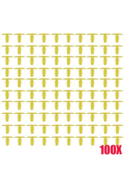 Choice 100X 100Pcs Universal Auto Replace Screws Weatherstrip Retainer Plasti...