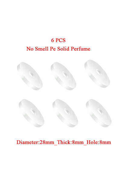 Choice1 6 PCS NO.5 No Smell 2/6pcs Car Perfume Replacement Wood and PE Solid ...
