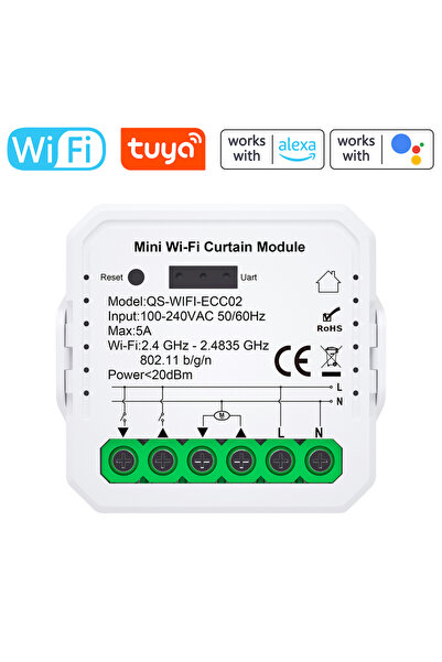 Choice1 Tuya WIFI Tuya WIFI ZigBee RF Module Extensible Curtain Timer Control...