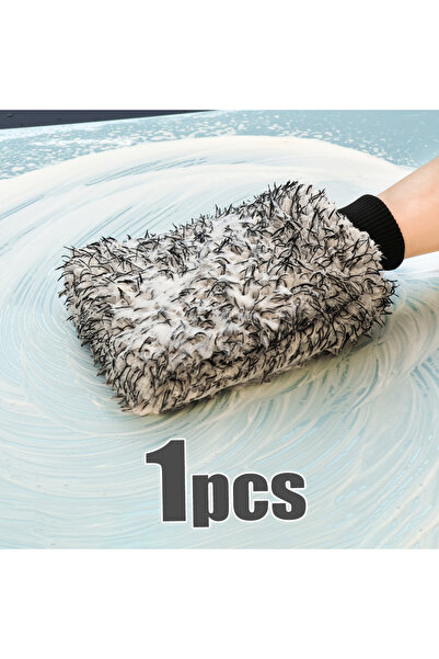 Choice High quality Black glove 1pcs AUTOBRIGHT Premium Snow Microfiber Autom...