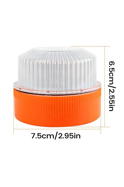 Choice Orange LED Car Emergency Light Strobe Light LED Magnetic Double-Mode A...