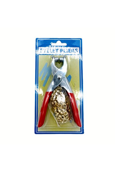 Choice 1 in 1 red Chrome Plated Leather Crimping Pliers Set with 40Mm Crimpin...