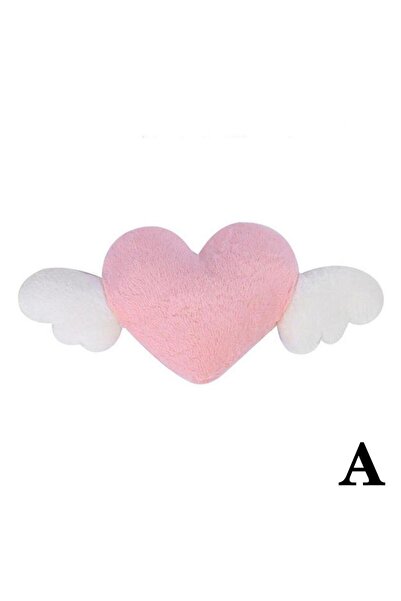 Choice A Heart-Shaped Car Headrest Plush Love Neck Pillow Super Soft Plush Fo...