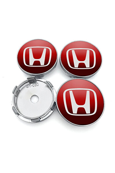 Choice Red-4 PCS 4pcs 60mm Car Wheel Center Hub Center Cap Rim Hub Dustproof ...