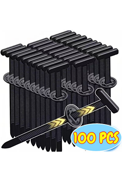 Choice5 100PCS Multi-purpose Nylon Universal Cable Tie Buckle Self-lking Cabl...