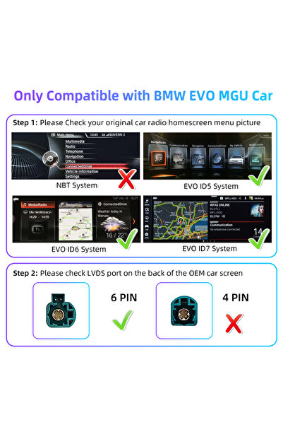 Choice EVO MGU Ezonetronics Wireless CarPlay Android Auto retrofit kit decode...