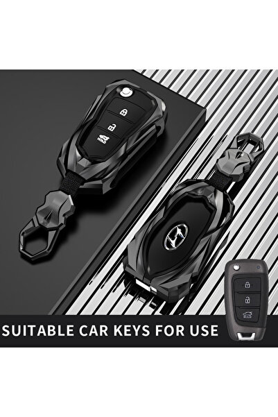Choice Type H Fit for hyundai key case car cover smart chain folding Accent K...