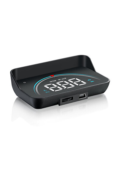 Choice شاشة عرض أمامية للسيارة (HUD) مع عداد سرعة OBD وجهاز عرض على الزجاج ال...