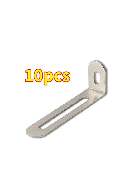 Choice6 10pcs silver 4/6/8/10/20pcs L-shaped adjustable angle brackets, suita...