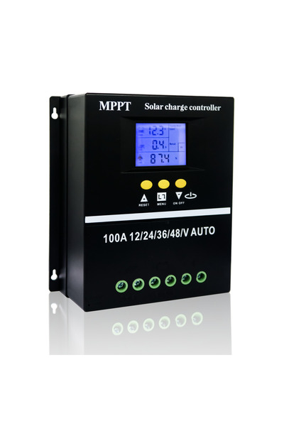 Choice1 100A POWLSOJX 100A 80A 60A Solar Charge Controller 12V 24V 36V 48V Au...