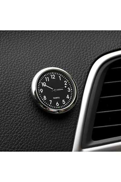choice2 زينة ساعات سوداء للسيارة، ملصقات داخلية صغيرة لتزيين لوحة القيادة، عر...