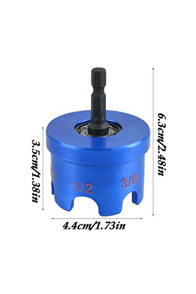 Choice1 Blue nut driver drill bit adapter kit Fast Aluminum Alloy Adapter Qui...
