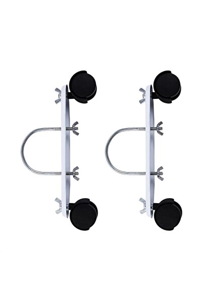 Choice other A Mobile Pulley Bracket 2 Pieces Electric Heater Frame Base 360 ...