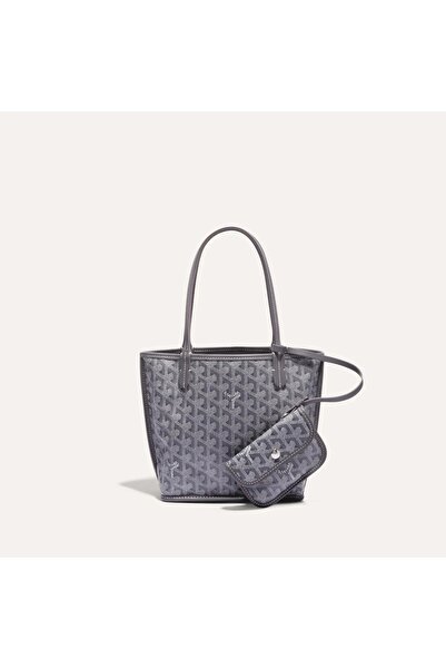 Goyard Saigon حقيبة تعليقة صغيرة كلاسيكية للنساء، بتصميم أنيق ذي وجهين مع جيب...