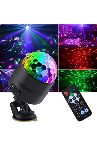 Choice Disco Ball Lights RGB LED Stage Disco Light Rotating DJ Ball Strobe So...