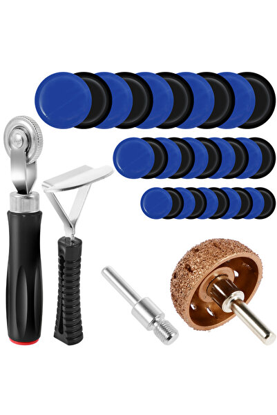 Choice1 A Tire Repair Patch Tools Kit Tire Patch Roller with Tire Wheel Repai...