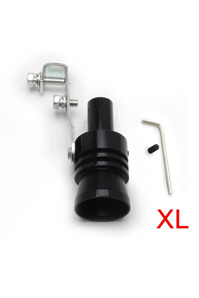 Choice XL XL Black Turbo Sound Whistle - Universal Exhaust Pipe Simulator for...