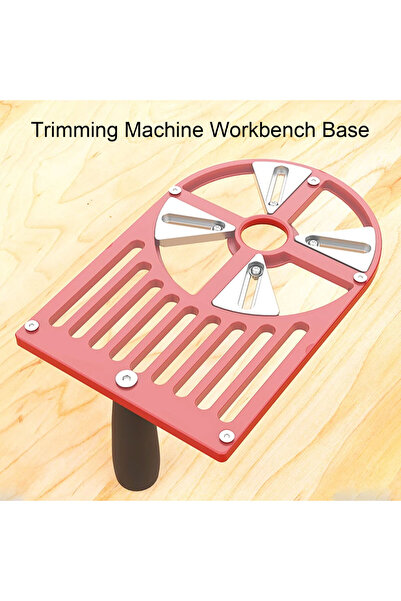 Choice قاعدة ماكينة تشذيب لوحة التوجيه السفلية، قاعدة منضدة عمل من سبائك الأل...