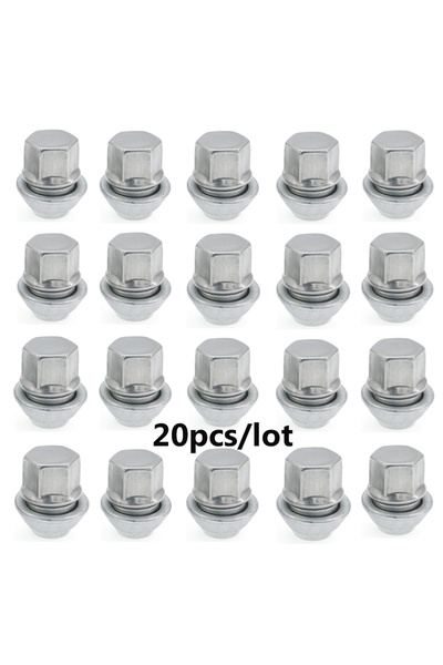 Choice1 M12x1.5 20pcs M12x1.5 19MM Car Wheel Lug Bolts Nuts SFN-12150033 for ...