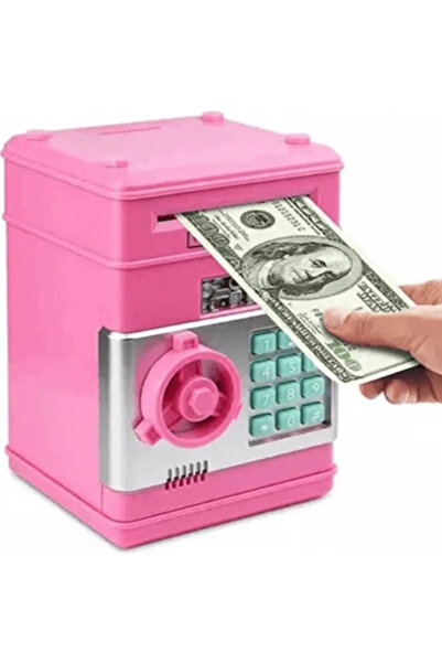 Aydin Şifreli Kasa ATM Elektronik Pembe Kumbara