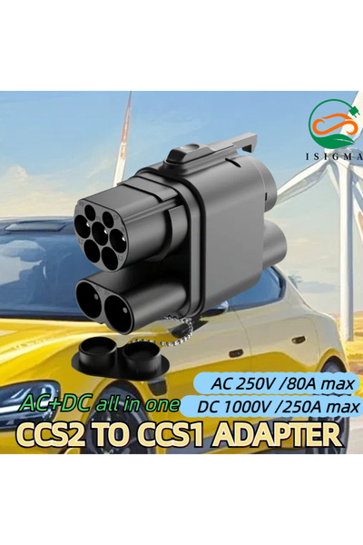 Choice CCS2 To CCS1 ACDC Isigma AC 20KW Max CCS2 to CCS1 DC 250KW Fast Ev Cha...