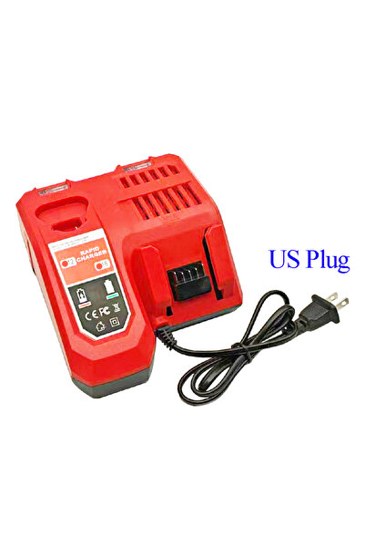 Choice1 US PLUG Power Tool Parts Accessories For Milwaukee 10.8V 14.4V 18V Li...