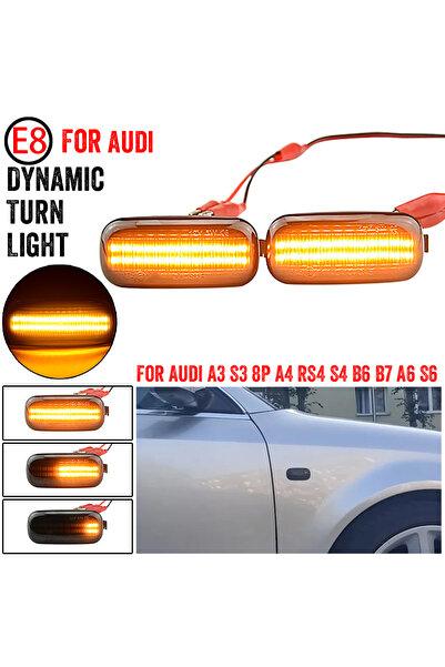 Choice 8E0949127 Led Dynamic Side Marker Light Turn Signal Light Sequential B...