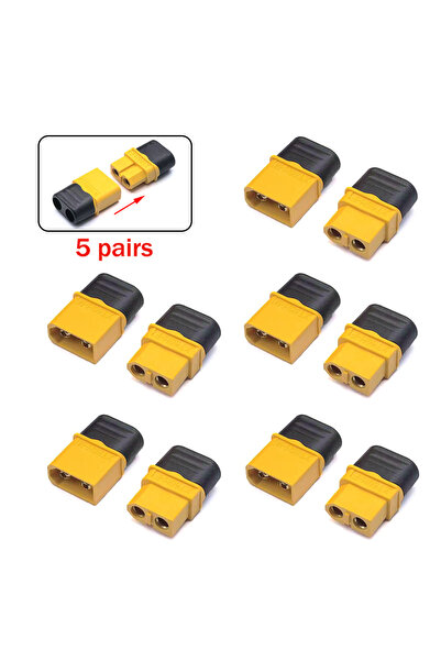 Choice 5 pairs 5/10Pair XT60H wire Connectors Male Female Bullet Connectors P...