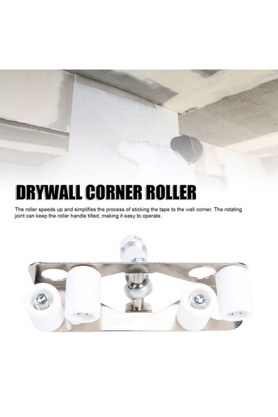 Choice Drywall Inside Corner Bead Roller PTFE Stainless Steel Drywall Corner ...